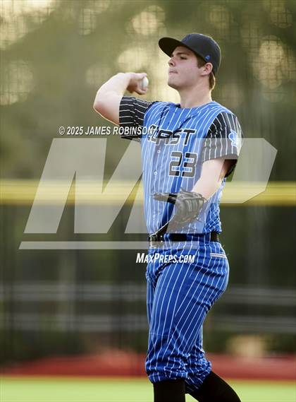 Thumbnail 3 in First Coast vs Christ's Church Academy (Walk Off Charities Preseason Tournament) photogallery.