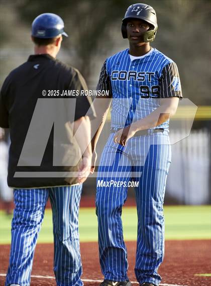 Thumbnail 3 in First Coast vs Christ's Church Academy (Walk Off Charities Preseason Tournament) photogallery.