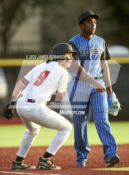 Thumbnail 3 in First Coast vs Christ's Church Academy (Walk Off Charities Preseason Tournament) photogallery.