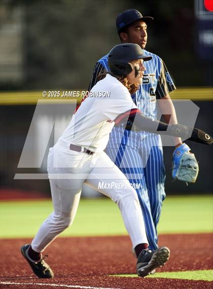 Thumbnail 2 in First Coast vs Christ's Church Academy (Walk Off Charities Preseason Tournament) photogallery.