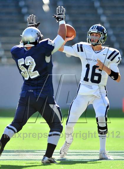 Thumbnail 2 in Marin Catholic vs. Madison (CIF State D3 Final) photogallery.