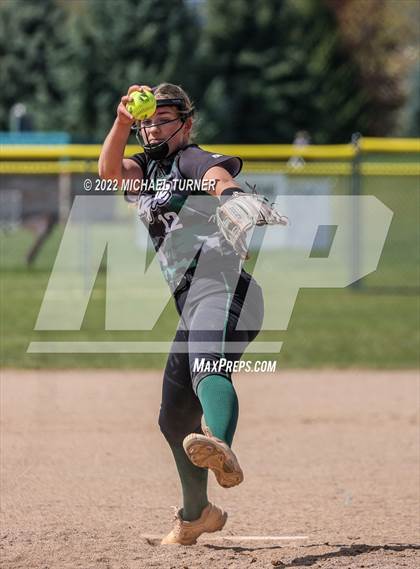 Thumbnail 2 in Eagle vs Skyview (IHSAA 5A State Tournament) photogallery.