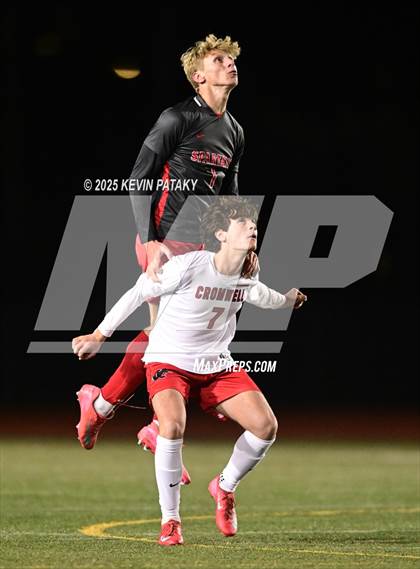 Thumbnail 1 in Cromwell vs. Somers (CIAC Class S Semifinal) photogallery.