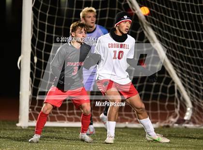 Thumbnail 3 in Cromwell vs. Somers (CIAC Class S Semifinal) photogallery.