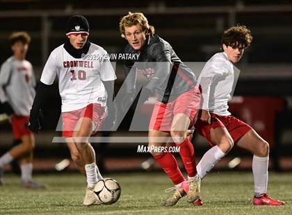 Thumbnail 3 in Cromwell vs. Somers (CIAC Class S Semifinal) photogallery.