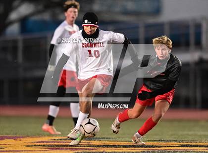 Thumbnail 2 in Cromwell vs. Somers (CIAC Class S Semifinal) photogallery.