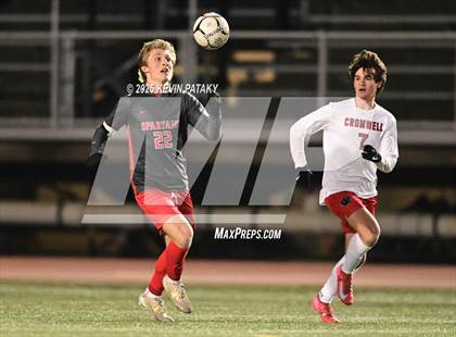 Thumbnail 1 in Cromwell vs. Somers (CIAC Class S Semifinal) photogallery.