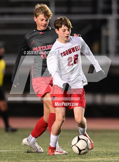Thumbnail 1 in Cromwell vs. Somers (CIAC Class S Semifinal) photogallery.