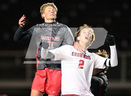 Thumbnail 1 in Cromwell vs. Somers (CIAC Class S Semifinal) photogallery.