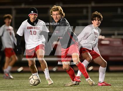 Thumbnail 2 in Cromwell vs. Somers (CIAC Class S Semifinal) photogallery.