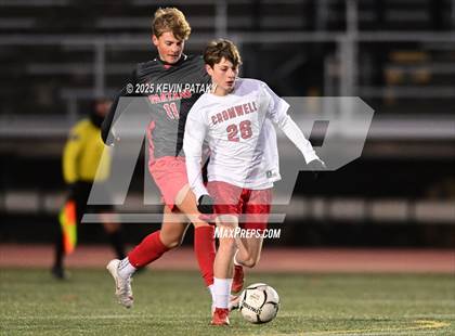 Thumbnail 3 in Cromwell vs. Somers (CIAC Class S Semifinal) photogallery.