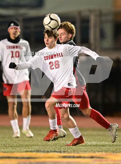Thumbnail 3 in Cromwell vs. Somers (CIAC Class S Semifinal) photogallery.