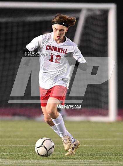 Thumbnail 2 in Cromwell vs. Somers (CIAC Class S Semifinal) photogallery.