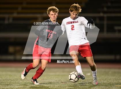 Thumbnail 1 in Cromwell vs. Somers (CIAC Class S Semifinal) photogallery.