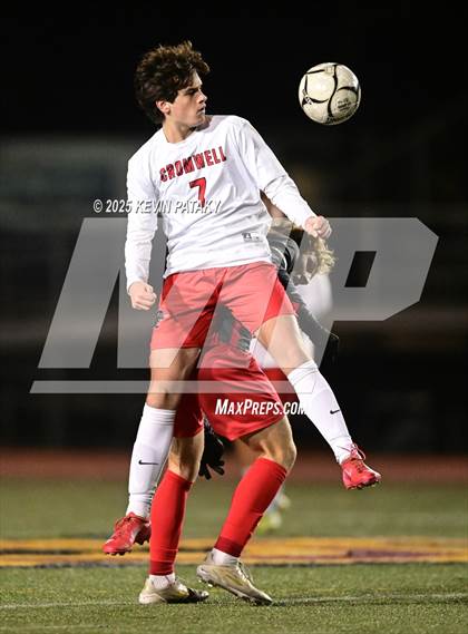Thumbnail 2 in Cromwell vs. Somers (CIAC Class S Semifinal) photogallery.