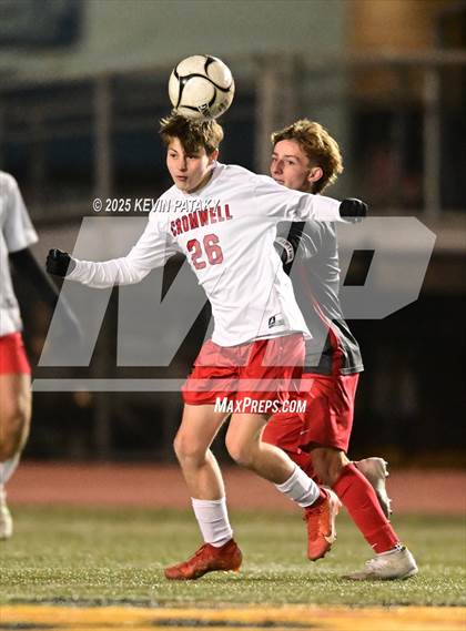 Thumbnail 2 in Cromwell vs. Somers (CIAC Class S Semifinal) photogallery.