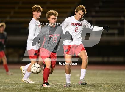 Thumbnail 2 in Cromwell vs. Somers (CIAC Class S Semifinal) photogallery.