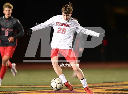 Thumbnail 3 in Cromwell vs. Somers (CIAC Class S Semifinal) photogallery.