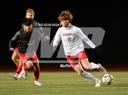 Thumbnail 3 in Cromwell vs. Somers (CIAC Class S Semifinal) photogallery.
