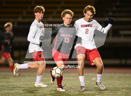 Thumbnail 1 in Cromwell vs. Somers (CIAC Class S Semifinal) photogallery.