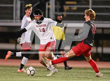 Thumbnail 3 in Cromwell vs. Somers (CIAC Class S Semifinal) photogallery.