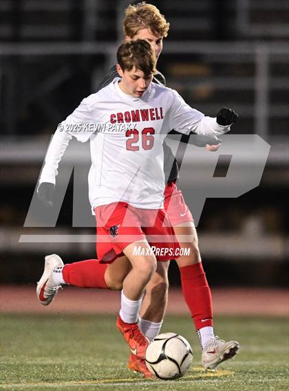 Thumbnail 2 in Cromwell vs. Somers (CIAC Class S Semifinal) photogallery.