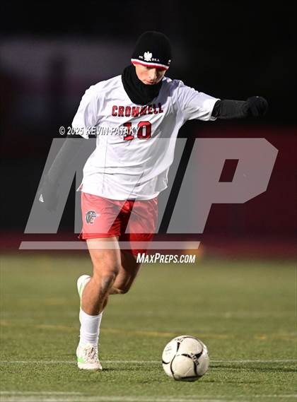 Thumbnail 2 in Cromwell vs. Somers (CIAC Class S Semifinal) photogallery.