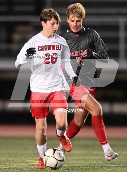 Thumbnail 1 in Cromwell vs. Somers (CIAC Class S Semifinal) photogallery.
