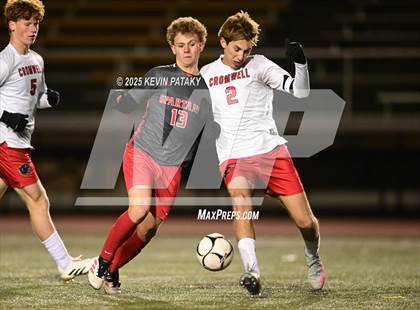 Thumbnail 2 in Cromwell vs. Somers (CIAC Class S Semifinal) photogallery.