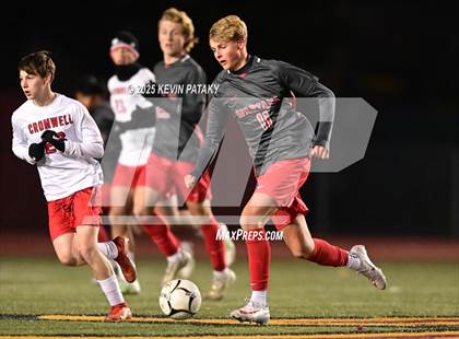 Thumbnail 2 in Cromwell vs. Somers (CIAC Class S Semifinal) photogallery.