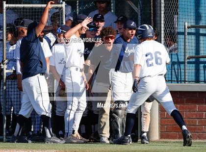 Thumbnail 3 in Aquinas vs Loyola (CIF SS D4 Quarterfinal Playoff) photogallery.