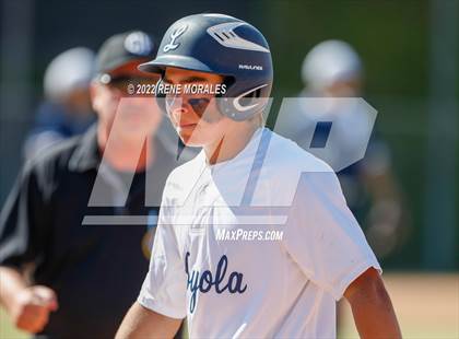 Thumbnail 1 in Aquinas vs Loyola (CIF SS D4 Quarterfinal Playoff) photogallery.