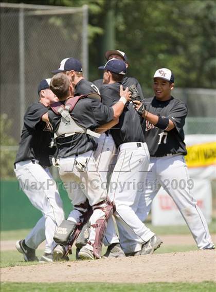 Thumbnail 2 in Valley Christian vs. Brookside Christian (CIF SJS D7 Final) photogallery.