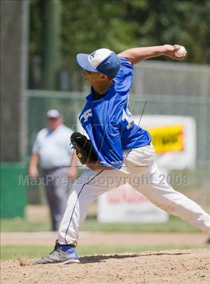 Thumbnail 3 in Valley Christian vs. Brookside Christian (CIF SJS D7 Final) photogallery.