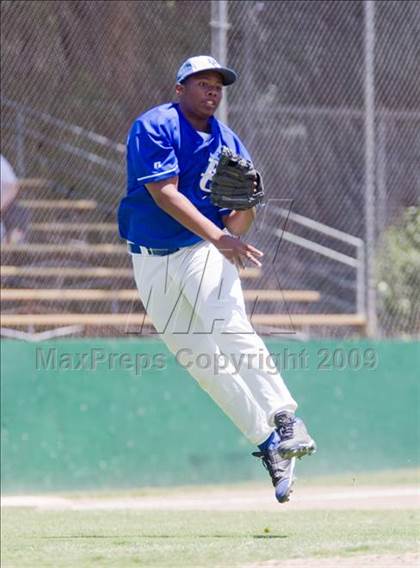 Thumbnail 1 in Valley Christian vs. Brookside Christian (CIF SJS D7 Final) photogallery.
