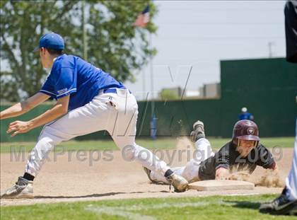 Thumbnail 3 in Valley Christian vs. Brookside Christian (CIF SJS D7 Final) photogallery.