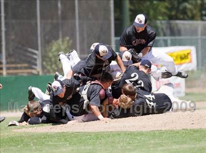 Thumbnail 1 in Valley Christian vs. Brookside Christian (CIF SJS D7 Final) photogallery.