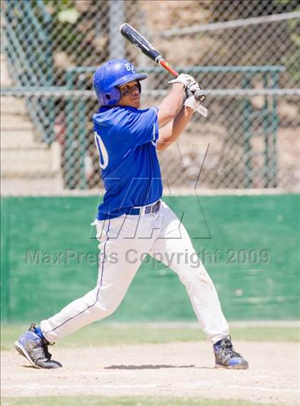 Thumbnail 2 in Valley Christian vs. Brookside Christian (CIF SJS D7 Final) photogallery.