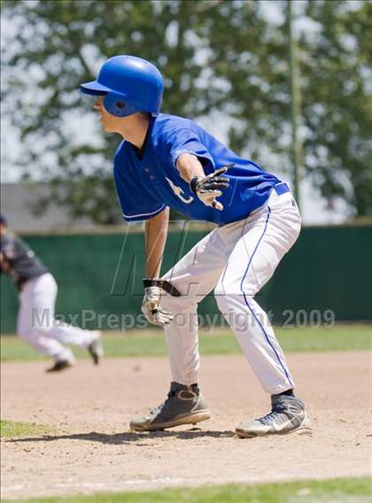 Thumbnail 2 in Valley Christian vs. Brookside Christian (CIF SJS D7 Final) photogallery.