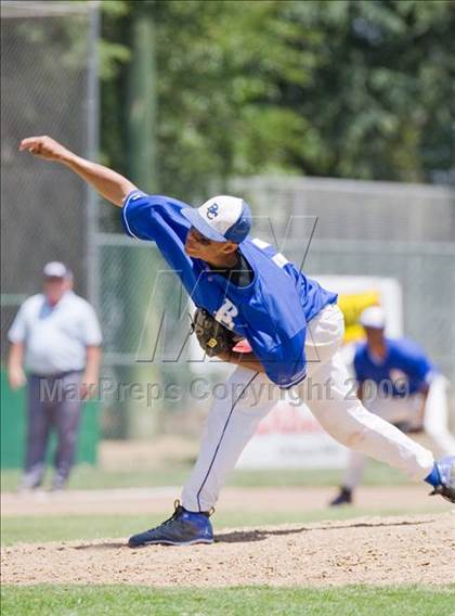 Thumbnail 2 in Valley Christian vs. Brookside Christian (CIF SJS D7 Final) photogallery.