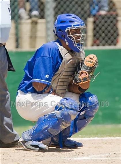 Thumbnail 2 in Valley Christian vs. Brookside Christian (CIF SJS D7 Final) photogallery.