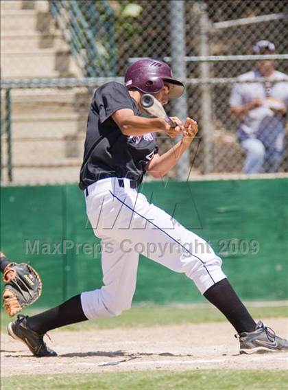 Thumbnail 2 in Valley Christian vs. Brookside Christian (CIF SJS D7 Final) photogallery.