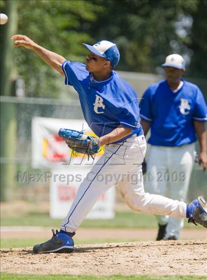 Thumbnail 3 in Valley Christian vs. Brookside Christian (CIF SJS D7 Final) photogallery.