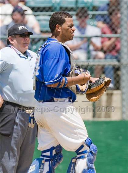 Thumbnail 1 in Valley Christian vs. Brookside Christian (CIF SJS D7 Final) photogallery.