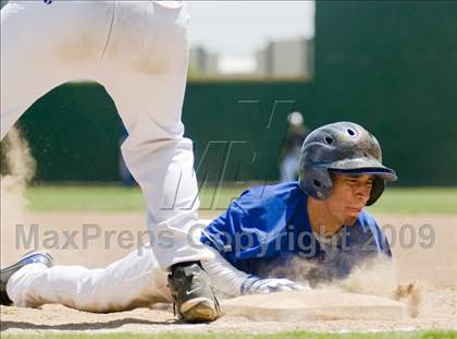 Thumbnail 3 in Valley Christian vs. Brookside Christian (CIF SJS D7 Final) photogallery.