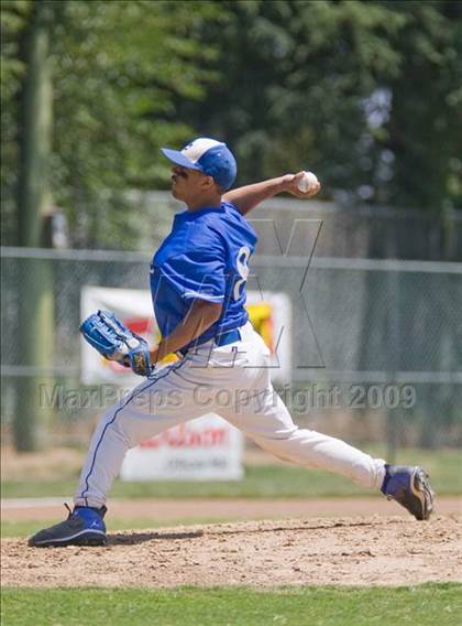 Thumbnail 2 in Valley Christian vs. Brookside Christian (CIF SJS D7 Final) photogallery.