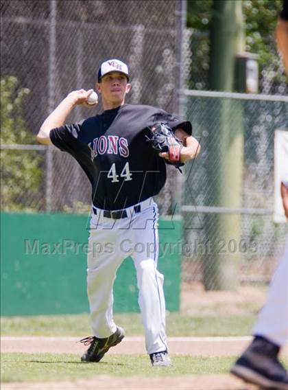 Thumbnail 2 in Valley Christian vs. Brookside Christian (CIF SJS D7 Final) photogallery.