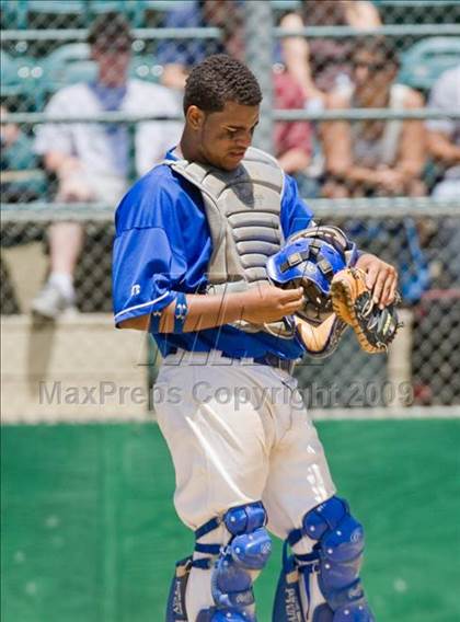 Thumbnail 2 in Valley Christian vs. Brookside Christian (CIF SJS D7 Final) photogallery.