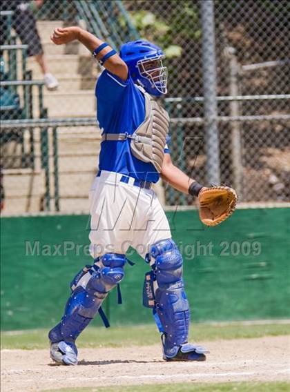 Thumbnail 3 in Valley Christian vs. Brookside Christian (CIF SJS D7 Final) photogallery.