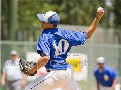 Thumbnail 1 in Valley Christian vs. Brookside Christian (CIF SJS D7 Final) photogallery.